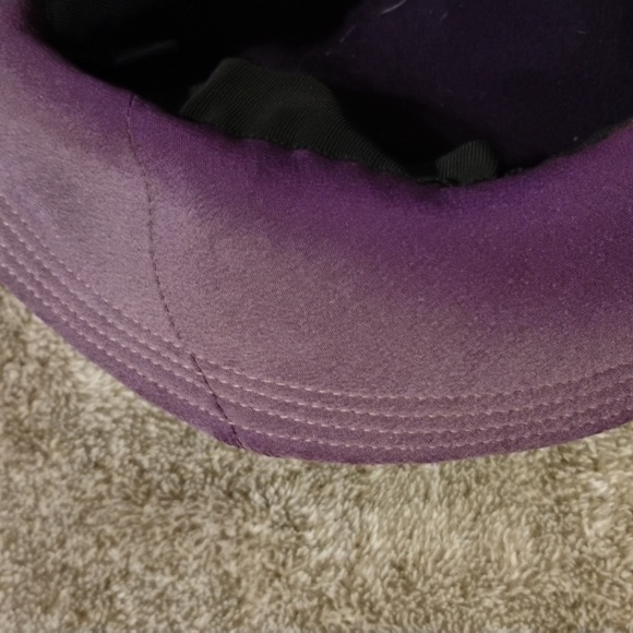 Jay Marie Vintage Plum Bow Hat - Picture 7 of 7